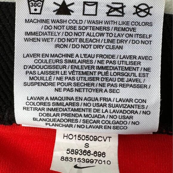 Nike Pro Capri II Women's Compression Tights - Fusion Red size Small - Picture 6 of 9